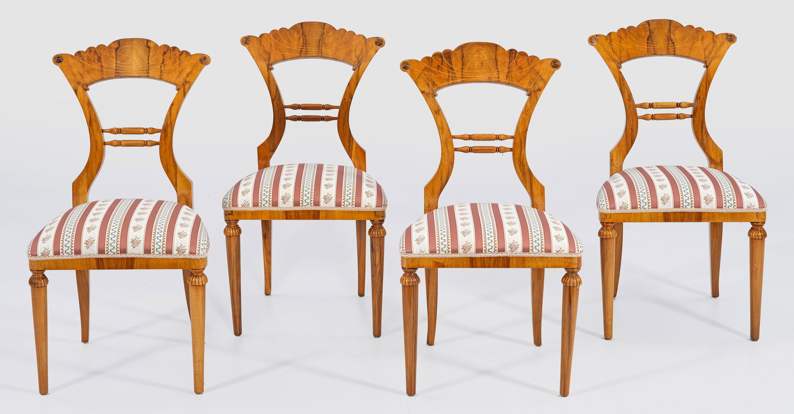 Satz von vier Biedermeier-Stühlen (1 of 1)