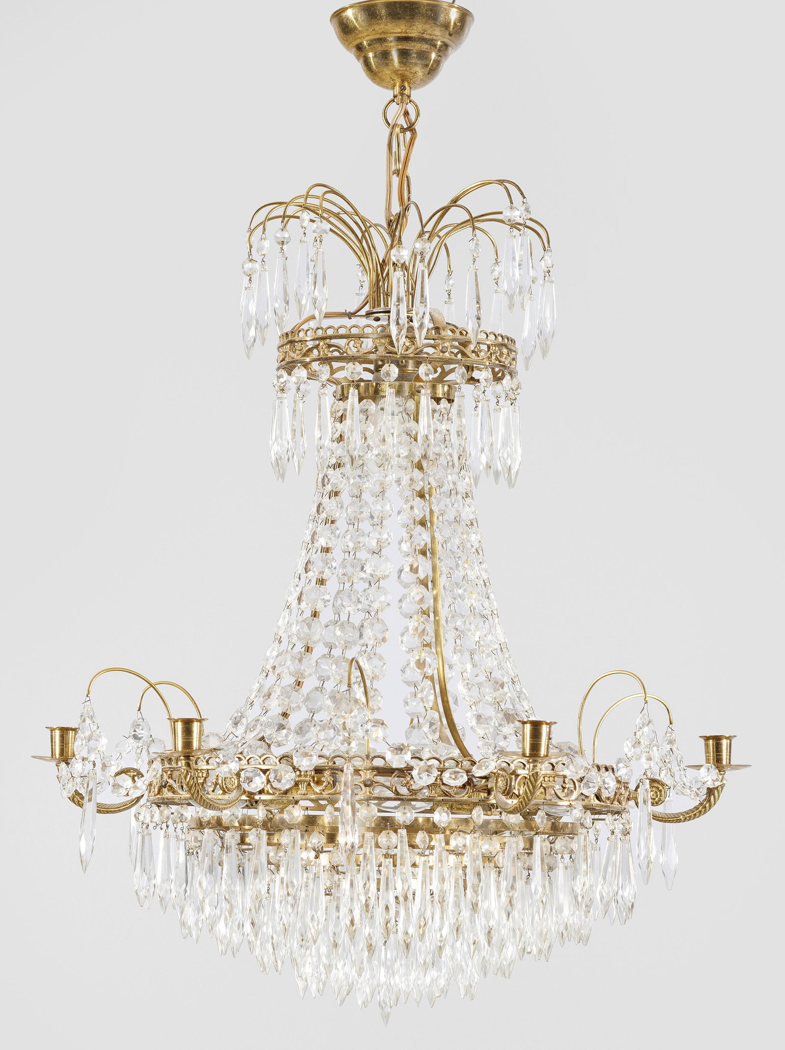 Empire-Deckenlüster (1 of 1)