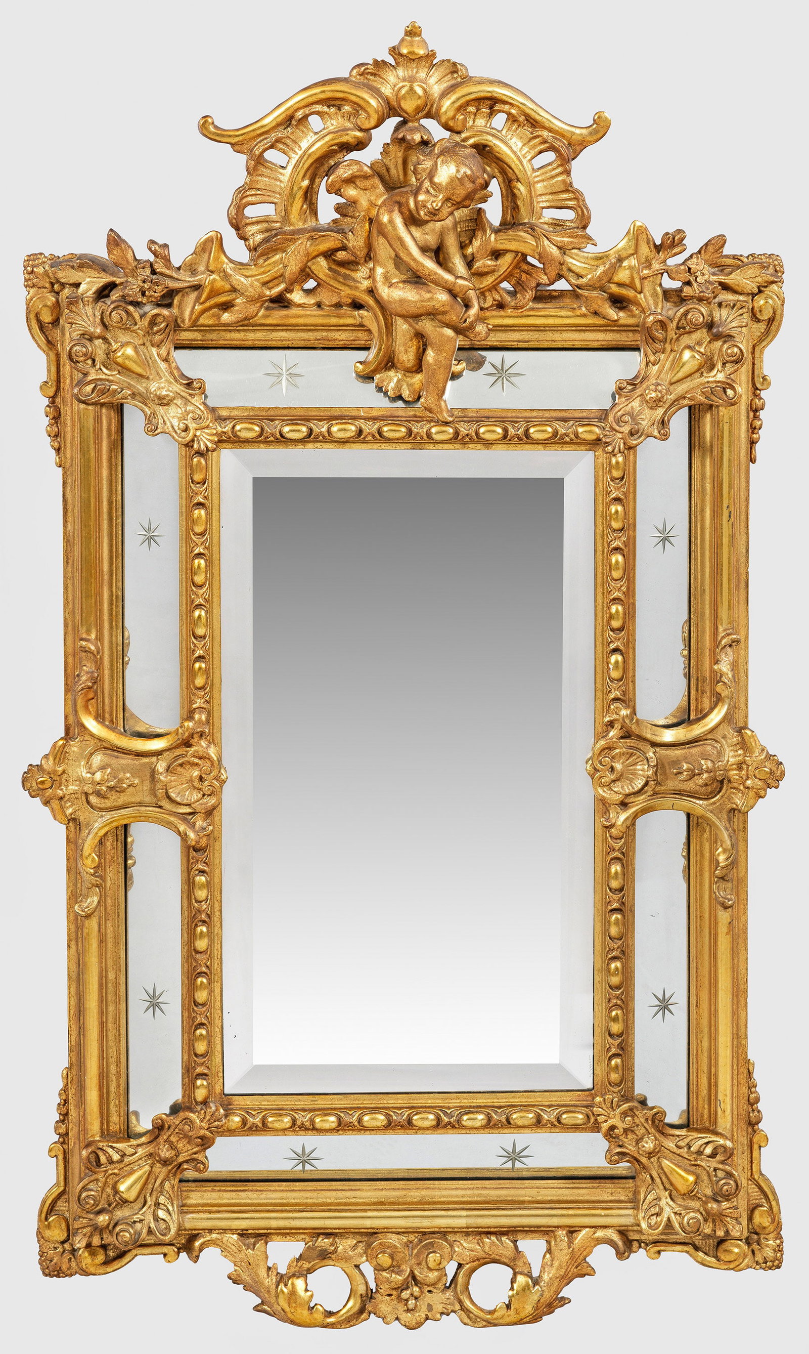 Großer Napoleon III-Wandspiegel (1 of 1)