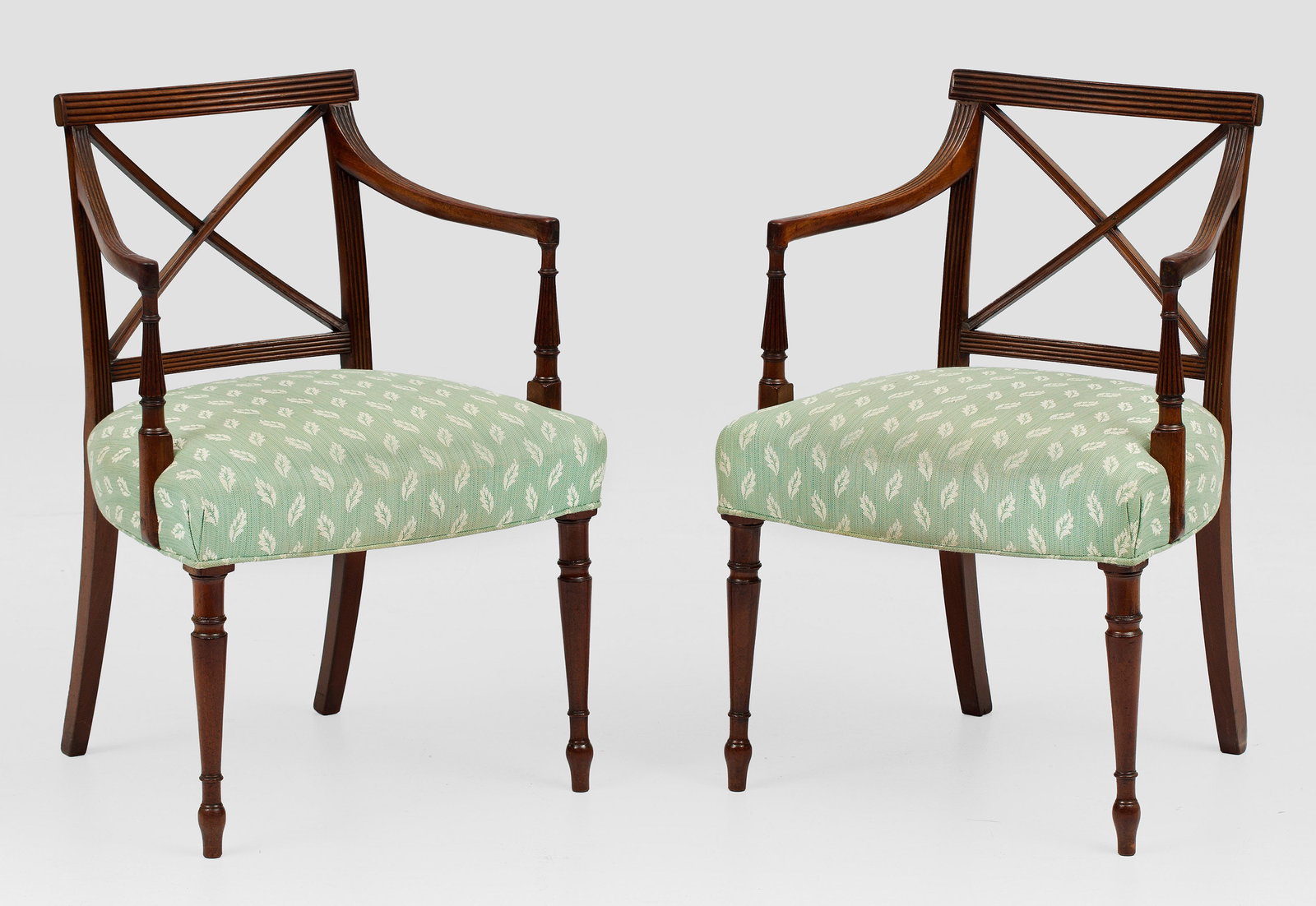 Paar Regency-Armlehnstühle (1 of 1)