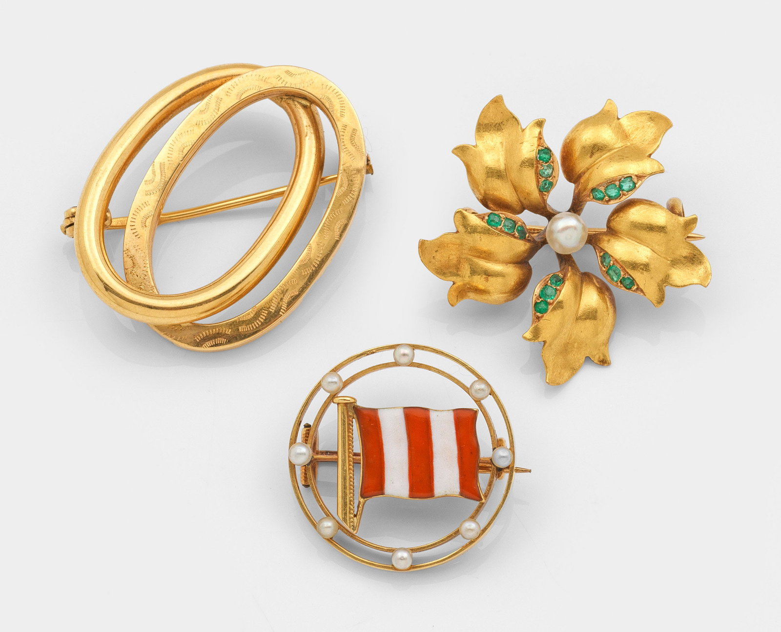 Drei Broschen aus den 1960er Jahren (1 of 1)