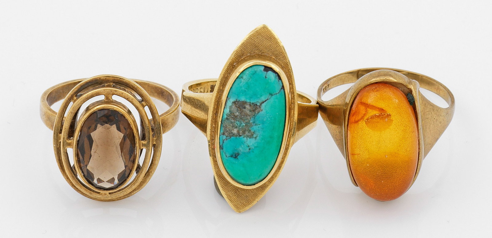 Drei Marquiseringe aus den 1950er Jahren (1 of 1)