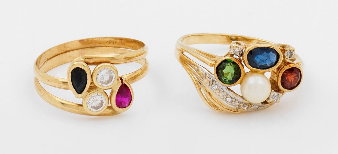 Zwei Multicolor-Ringe (1 of 1)