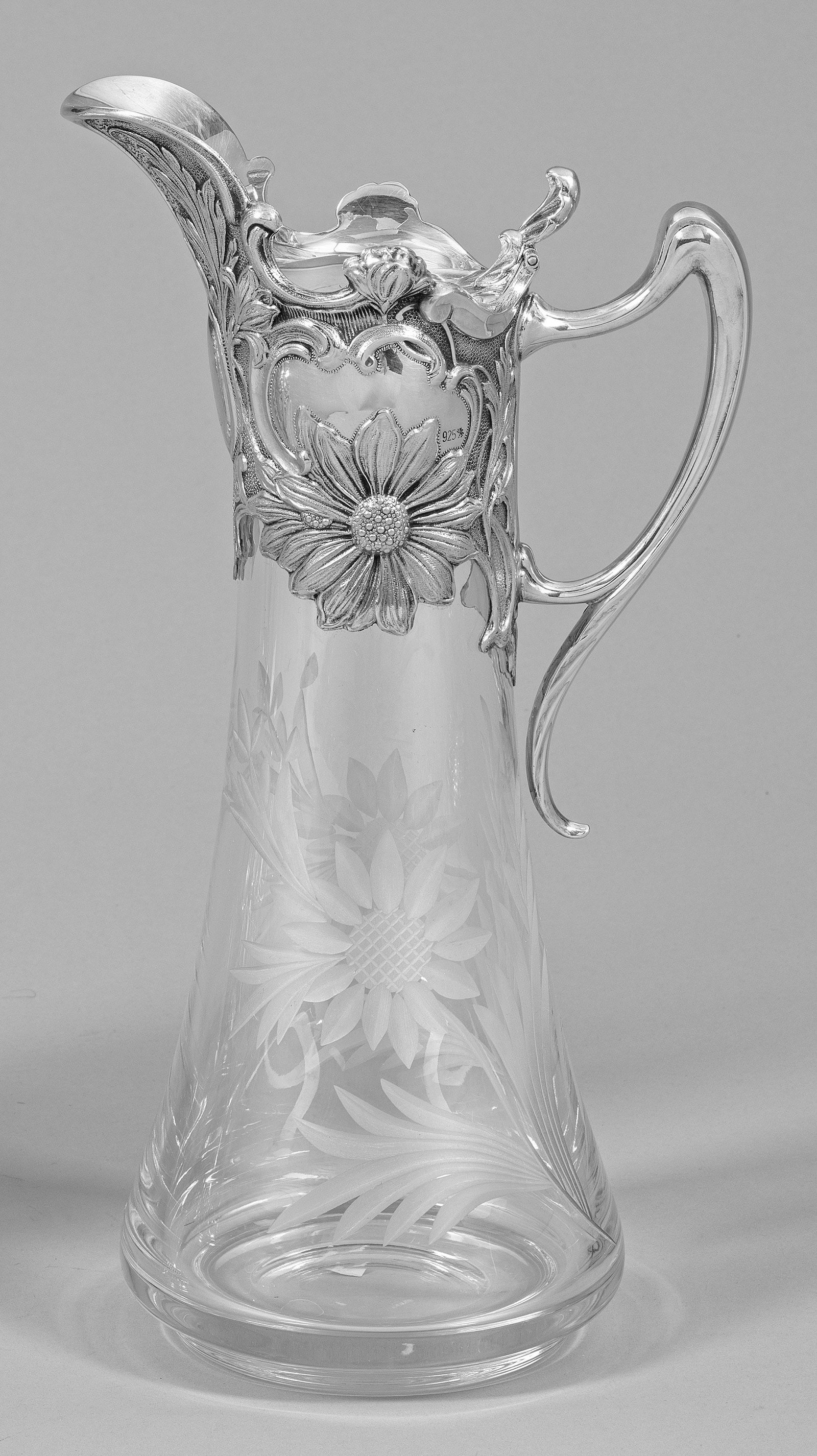 Prunkkaraffe im Jugendstil (1 of 1)