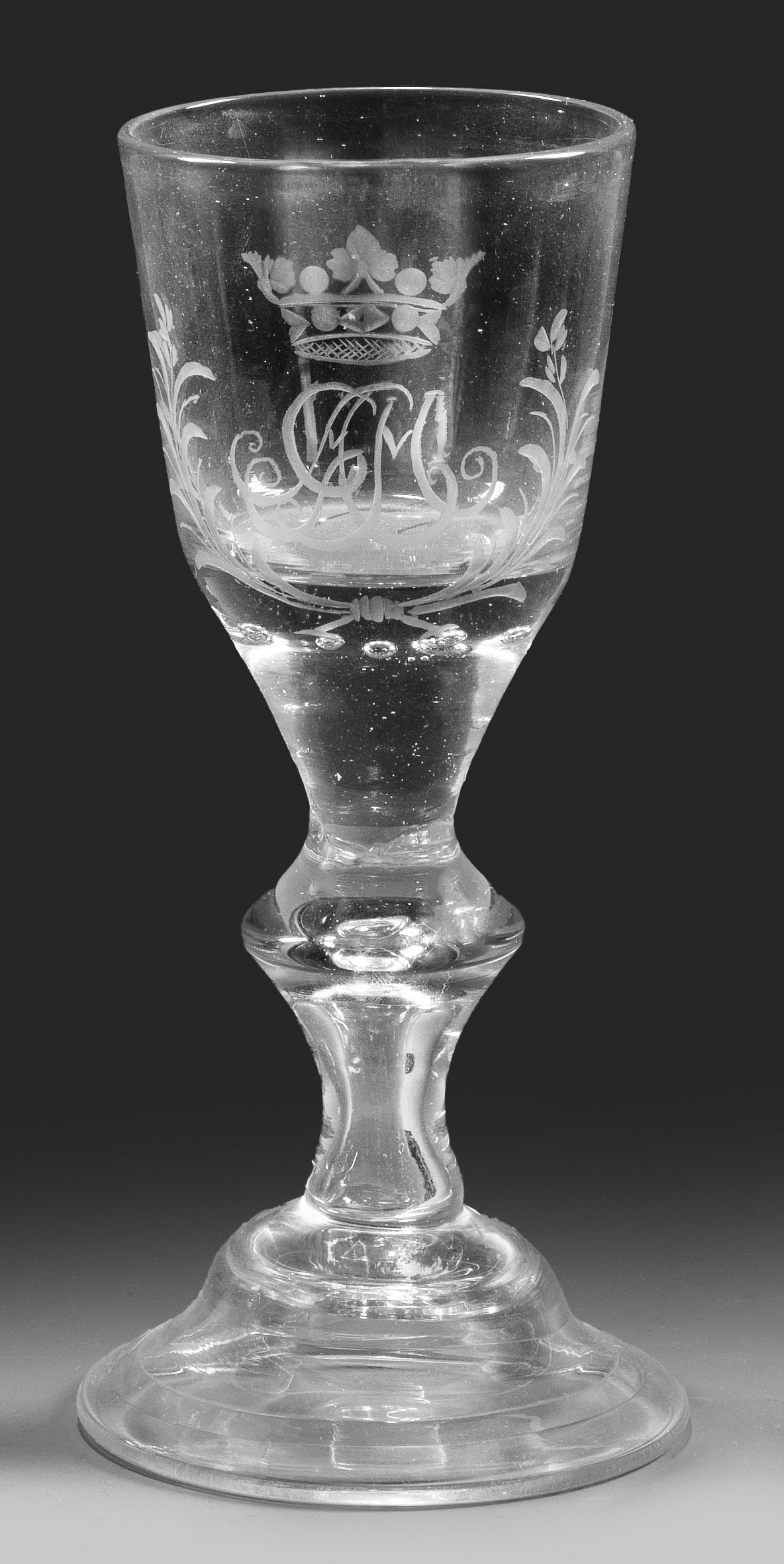 Lauensteiner Barock-Pokal mit Monogramm (1 of 1)