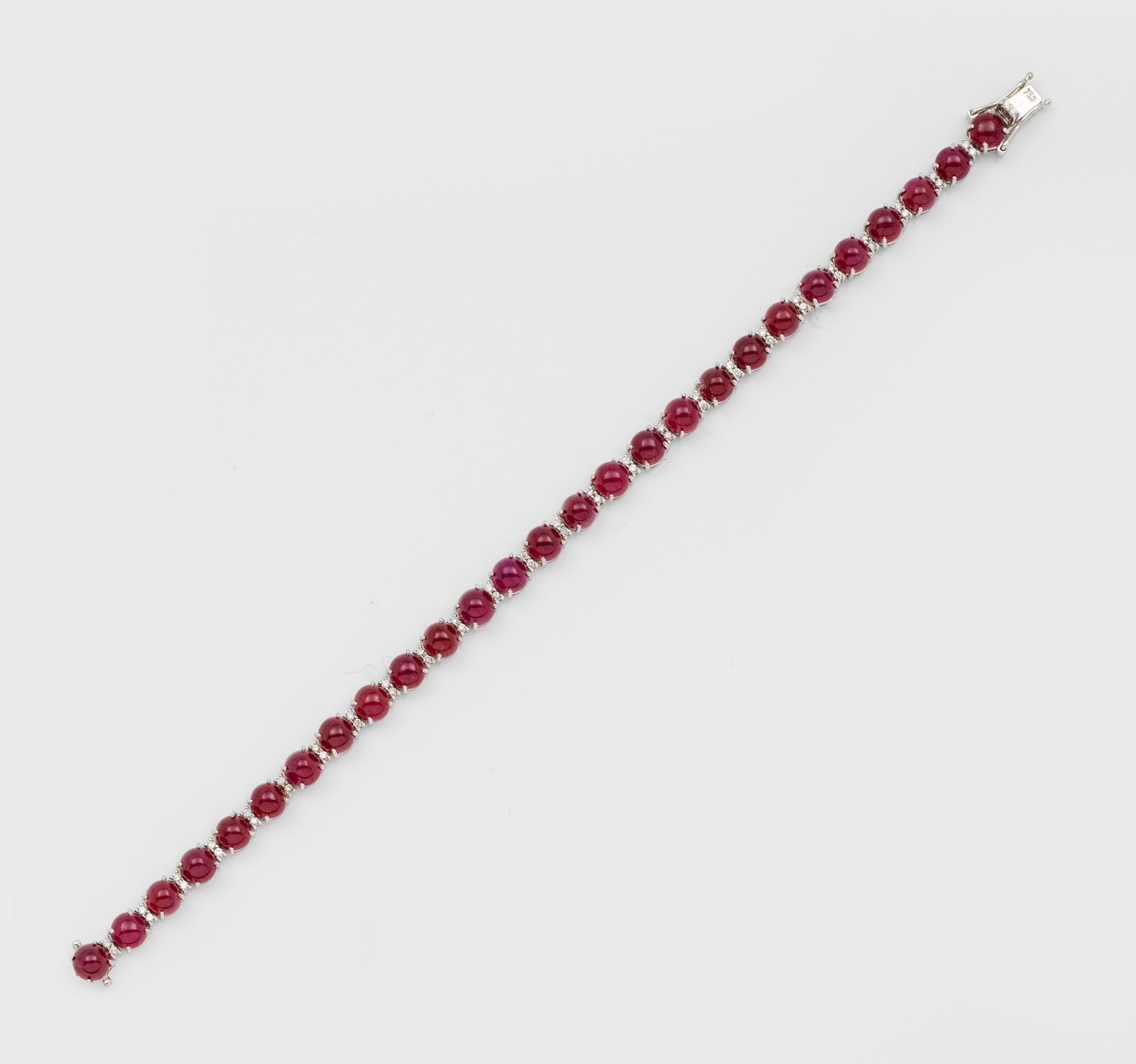 Feines Rubin-Armband (1 of 1)