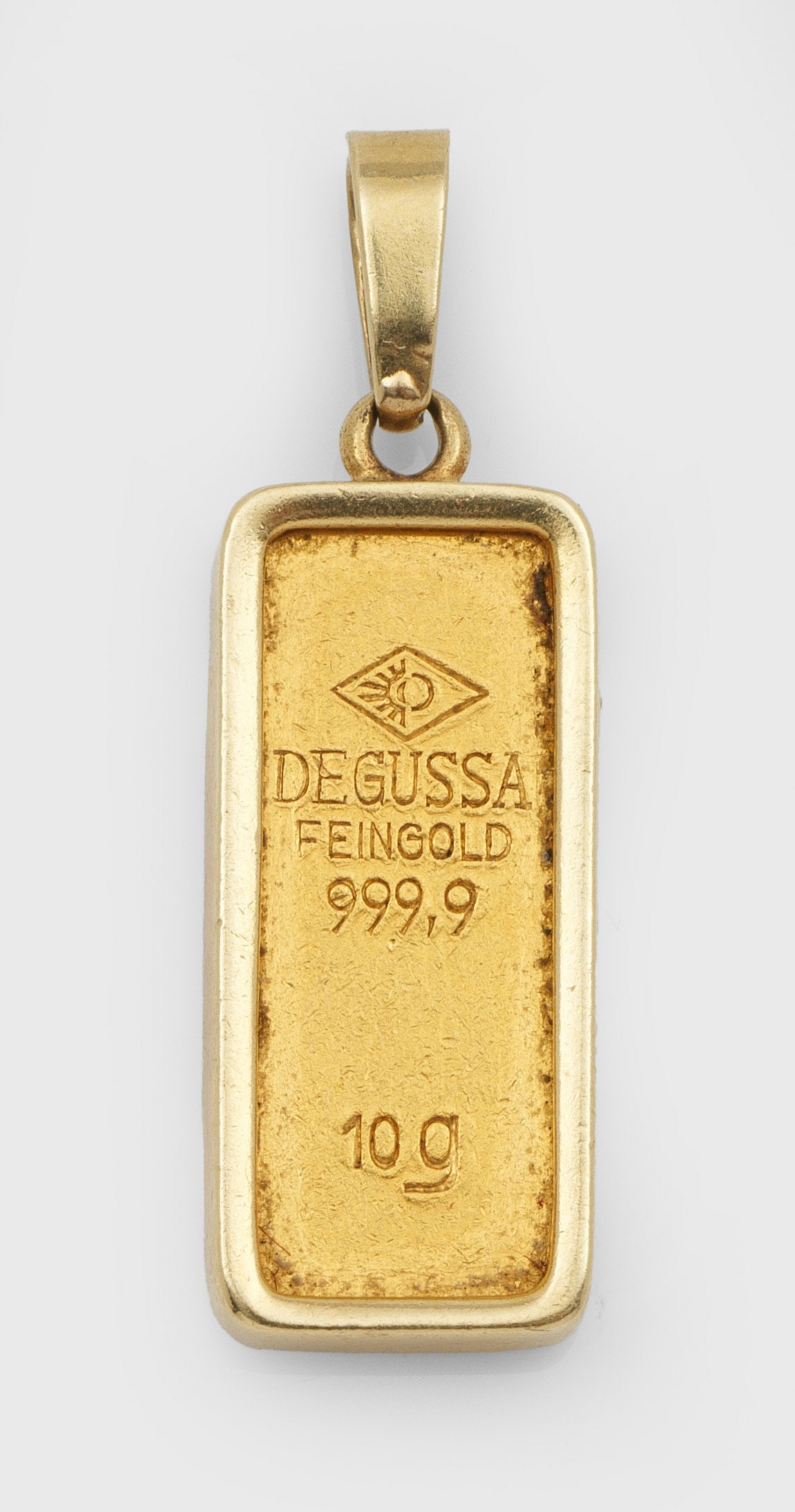 DEGUSSA Goldbarren-Anhänger (1 of 1)