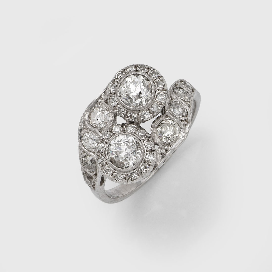 Jugendstil Moi & Toi-Diamantring (1 of 1)