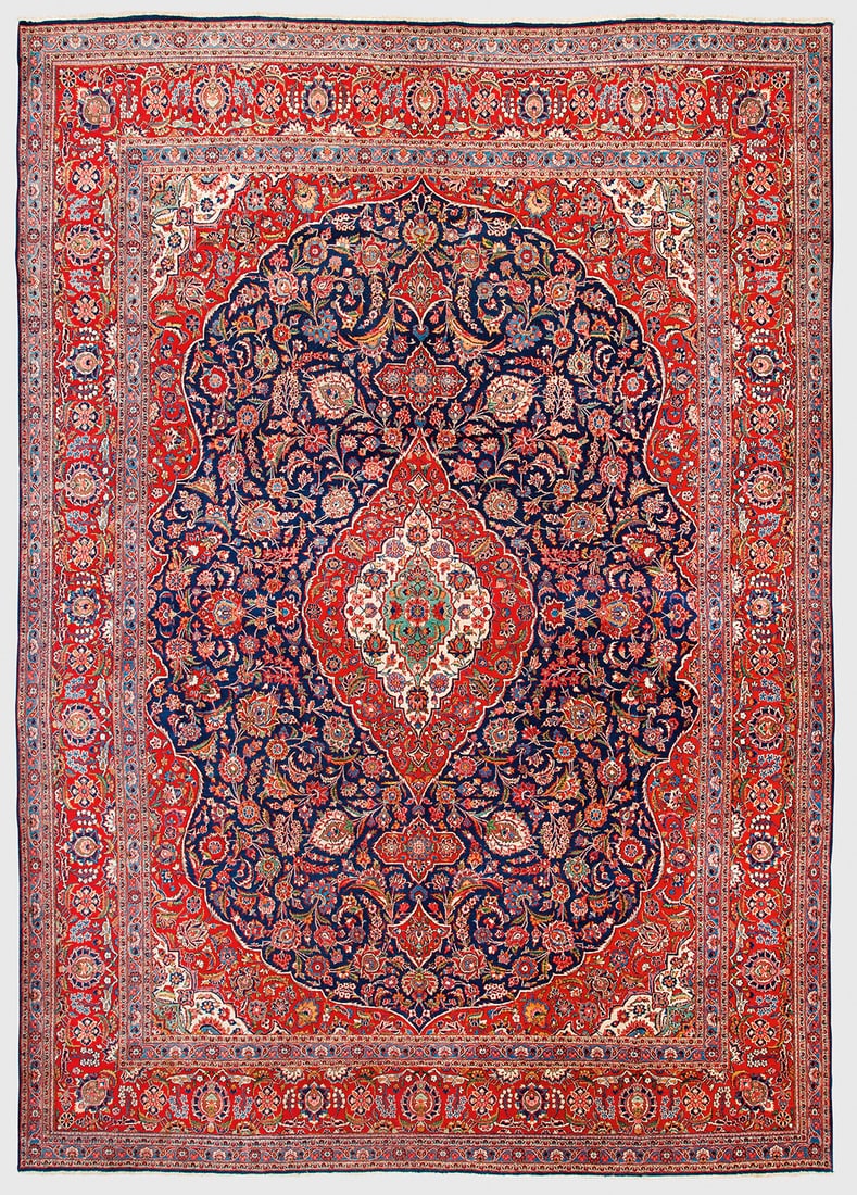 Großer alter Keschan-Teppich (1 of 1)