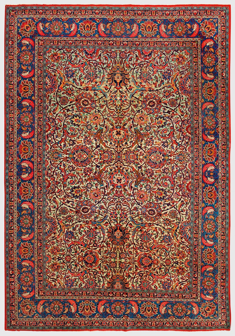 Großer alter Keschan-Teppich (1 of 1)