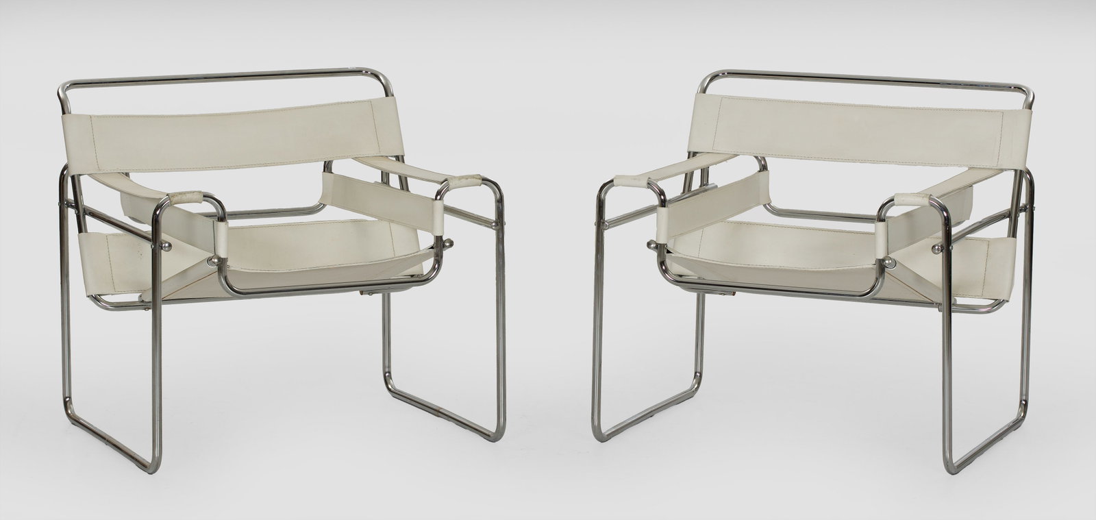 Paar Wassily Sessel im Stil von Marcel Breuer (1 of 1)