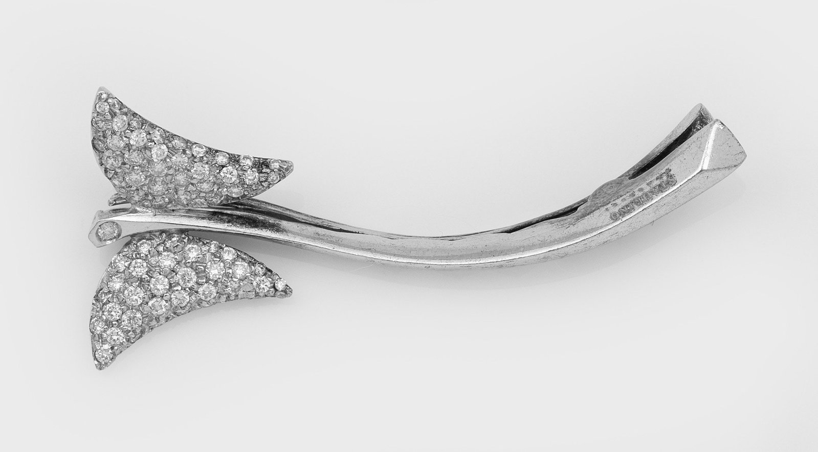 Schmettering Diamant-Clip von Fratelli Staurino, Valenza (1 of 1)