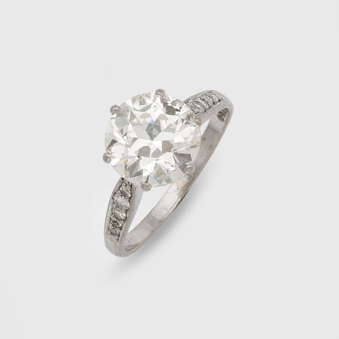 Großer Art Déco Diamantsolitär-Ring (1 of 1)