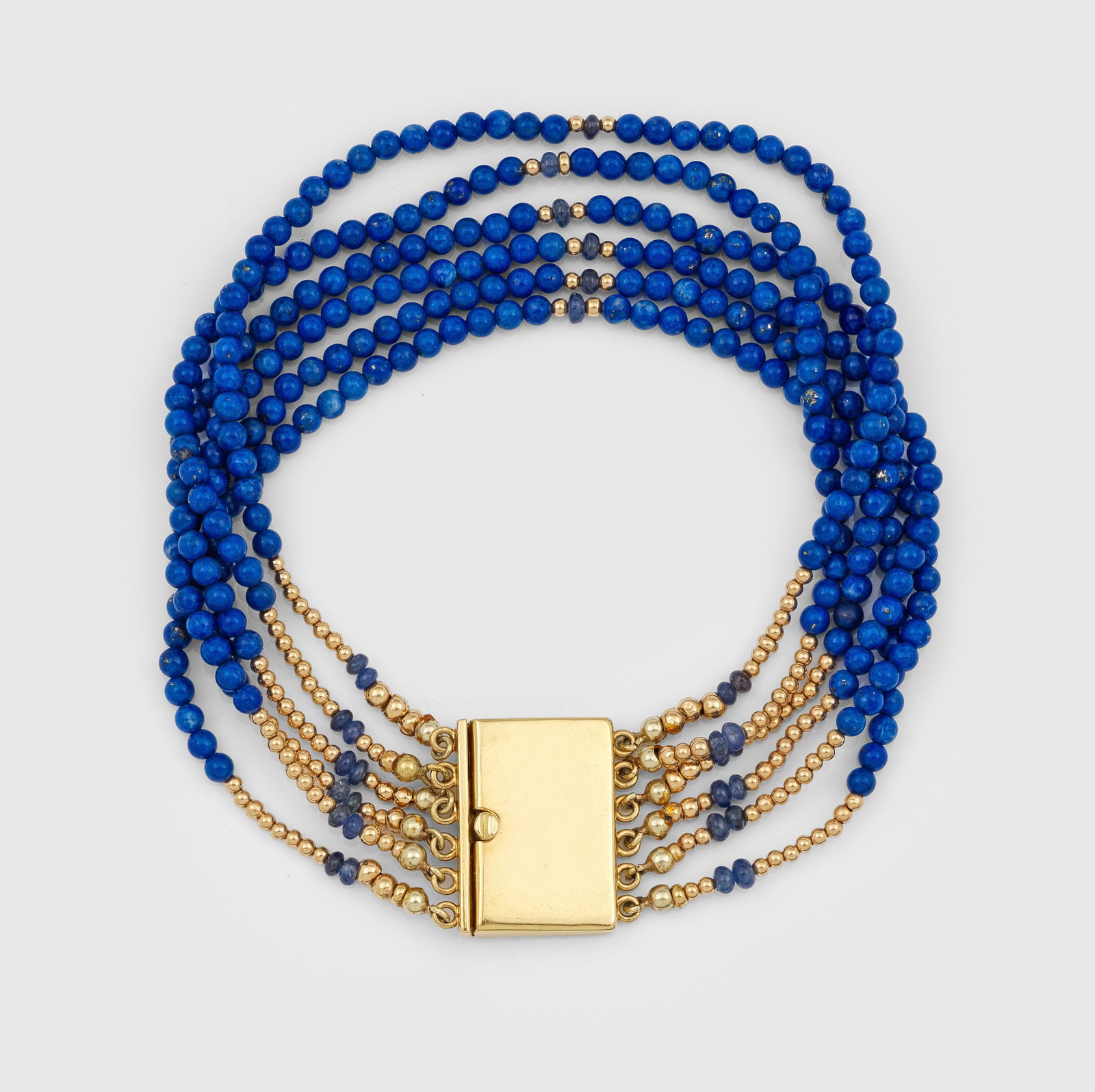 Dekoratives Lapislazuli-Armband (1 of 1)