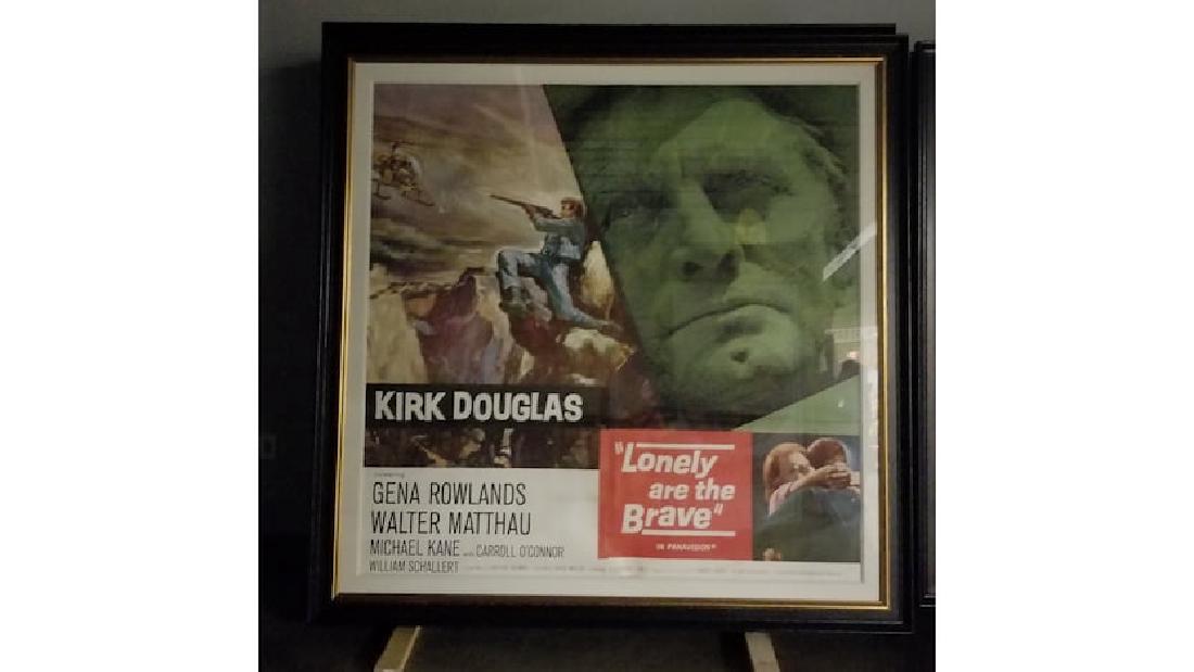 Kirk Douglas In Lonely Are The Brave Movie Poster 90 (1 of 1)