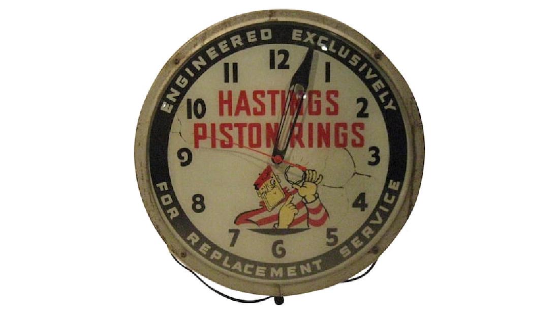 Hastings Piston Ring Clock