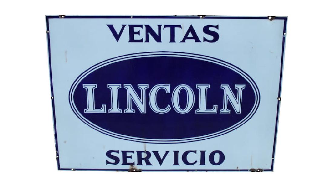 Lincoln Servicio Sign SSP (1 of 1)
