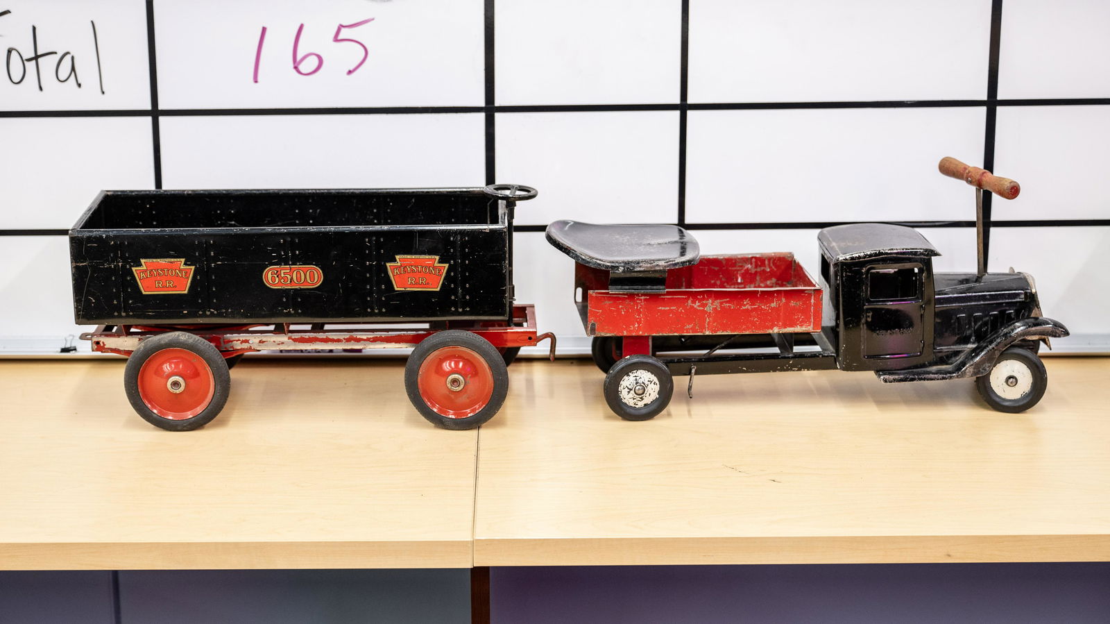 Keystone R.R. 6500 Train Tin Toy (1 of 8)