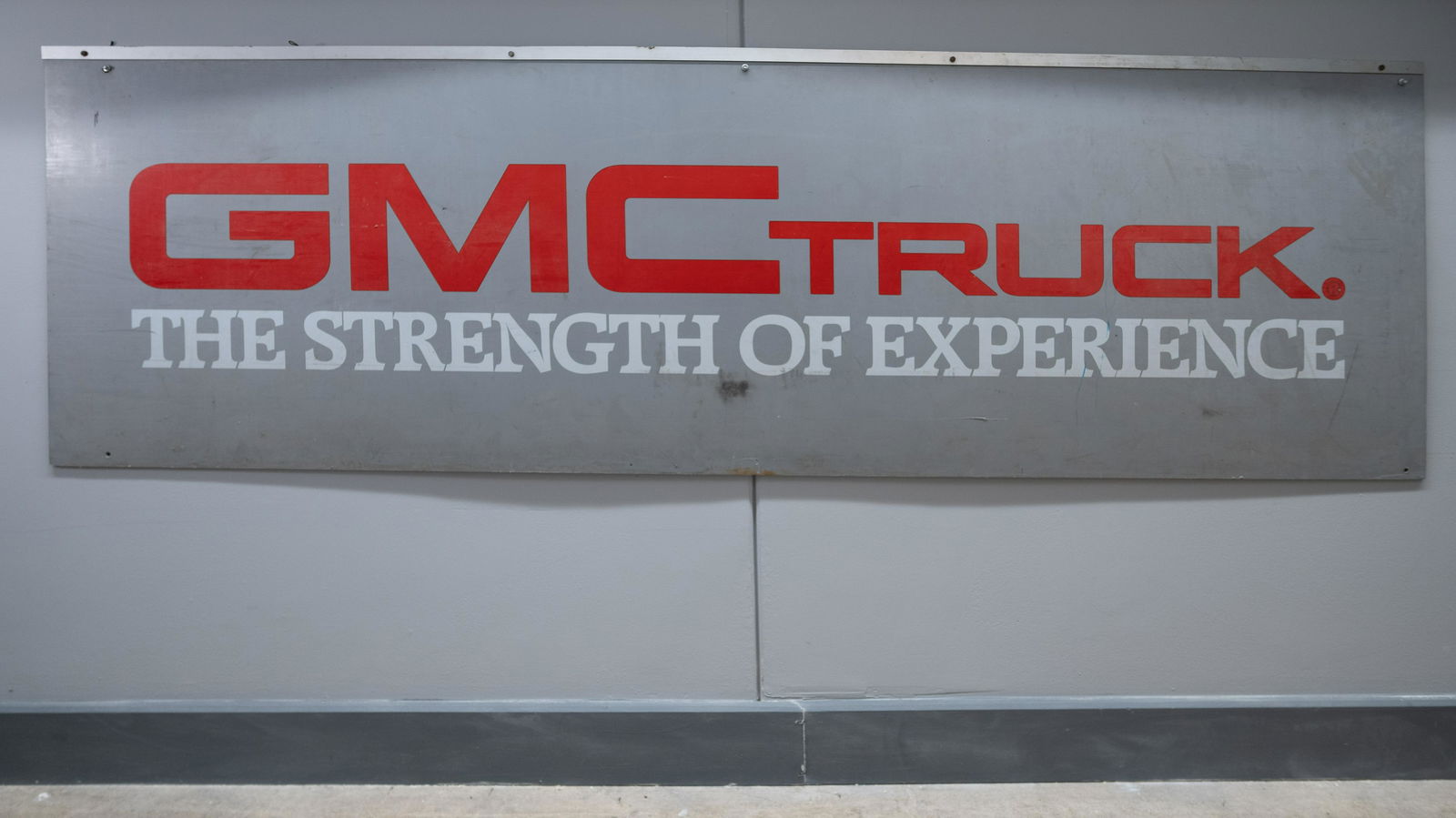 GMC Truck Double-Sided Plastic Sign (1 of 5)