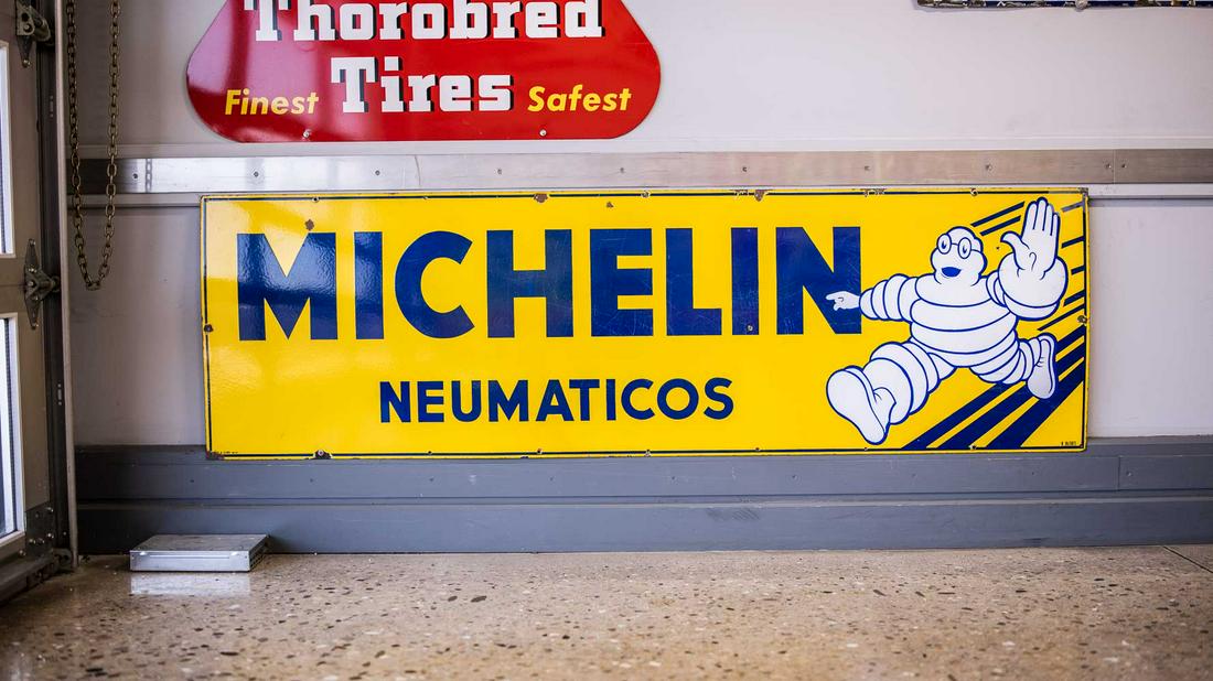 Michelin Neumaticos Porcelain Sign (1 of 6)