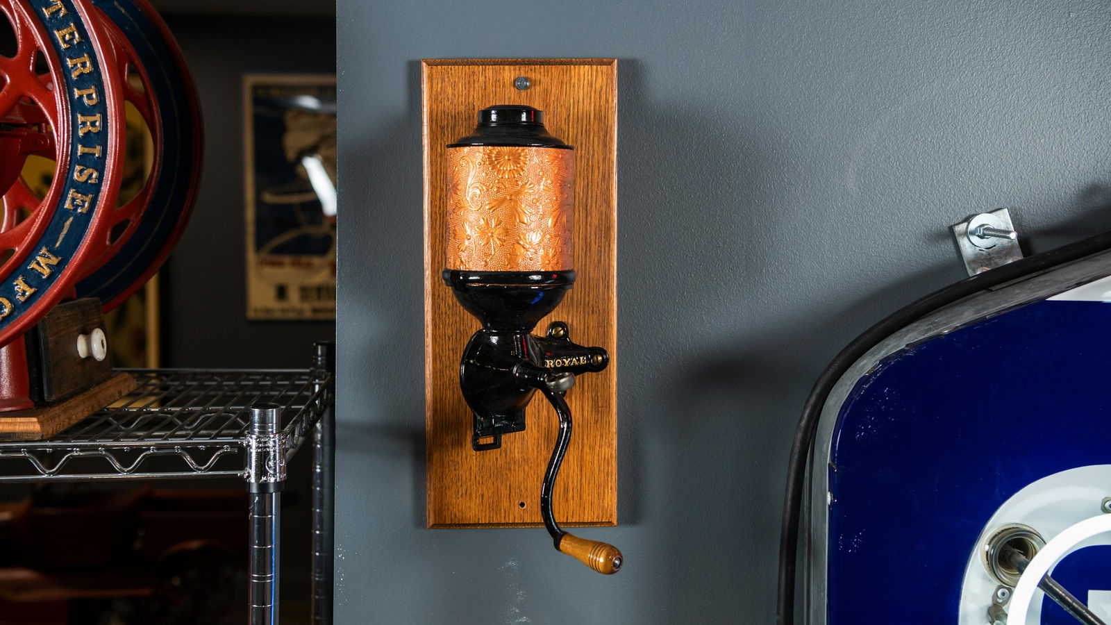 1890 Royal Cast Iron Coffee Grinder (1 of 9)