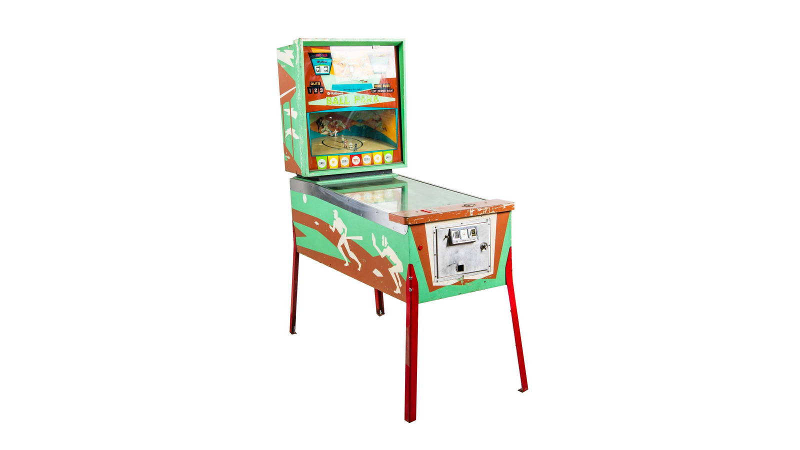 Ball Park Williams Pinball Machine Auction