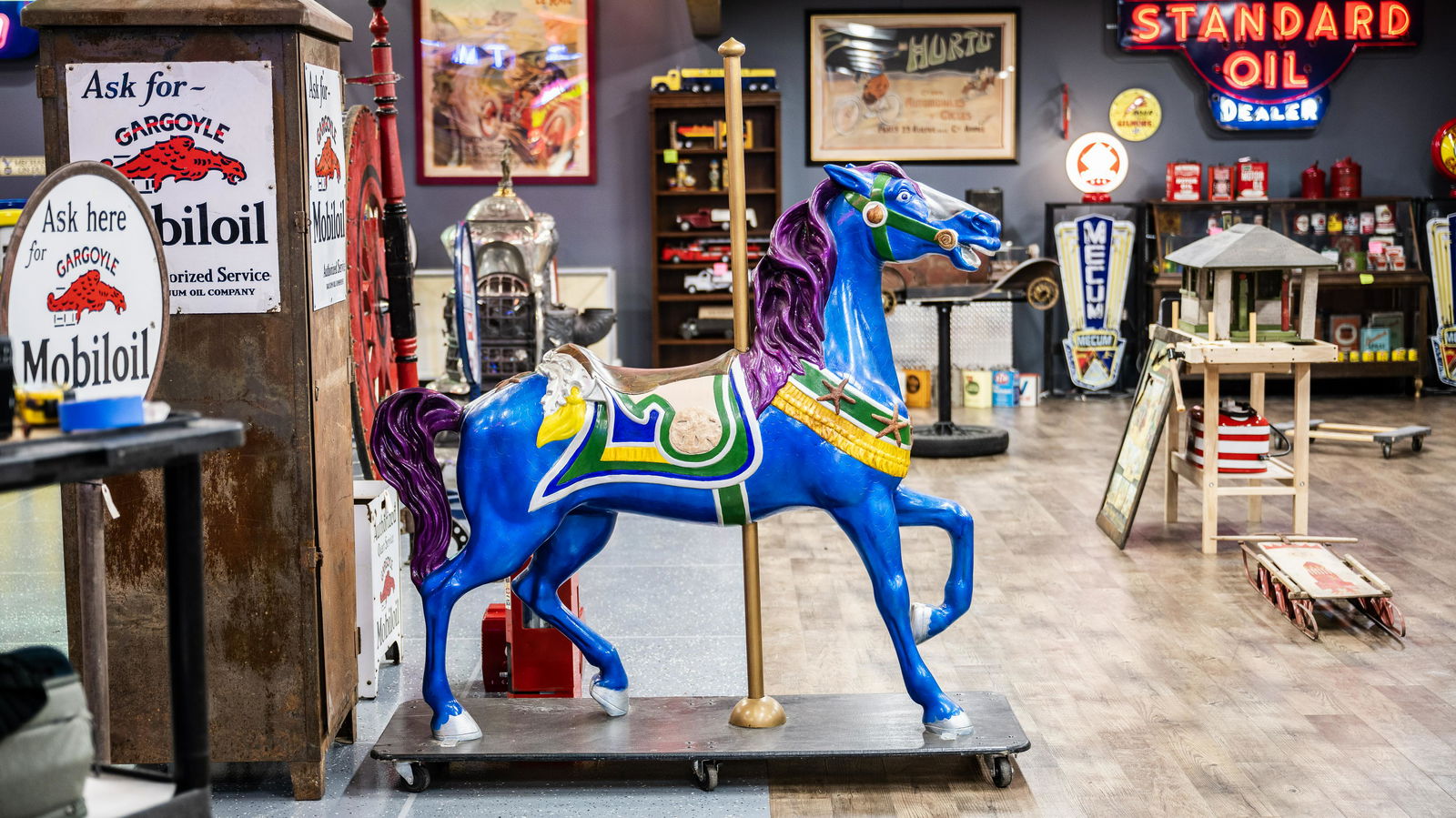 Nautical Carousel Horse (1 of 13)