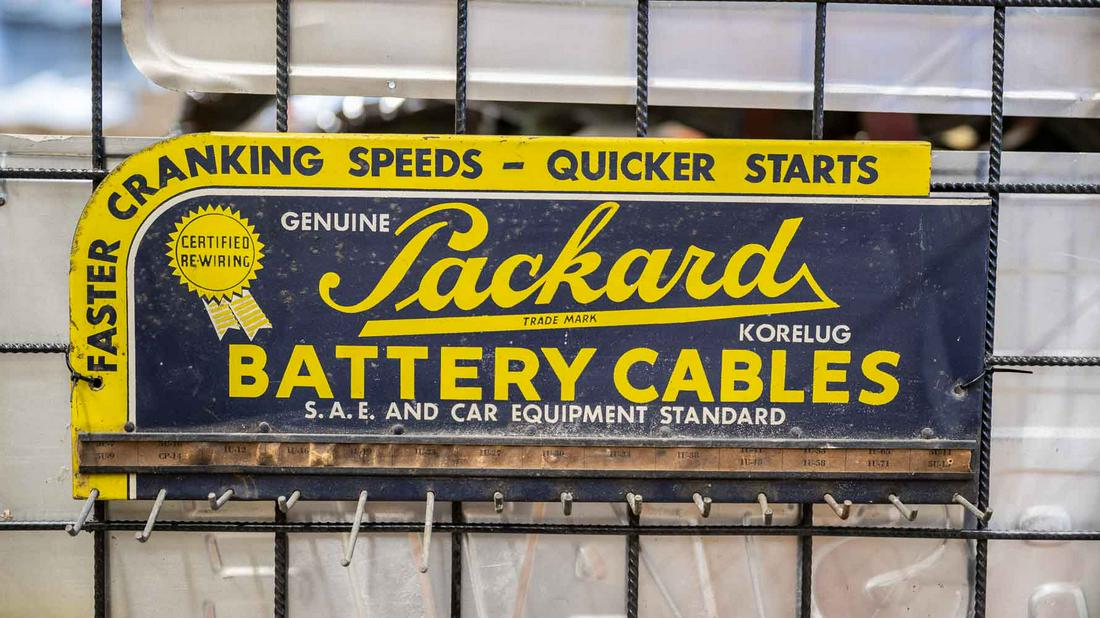 Packard Battery Single-Sided Tin Cable Rack (1 of 6)