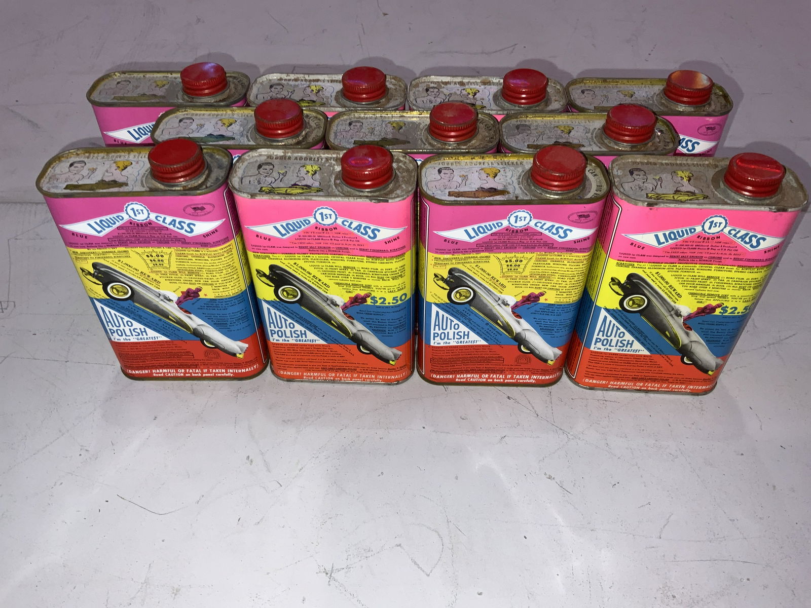 Liquid First Class Auto Polish Cans (1 of 6)