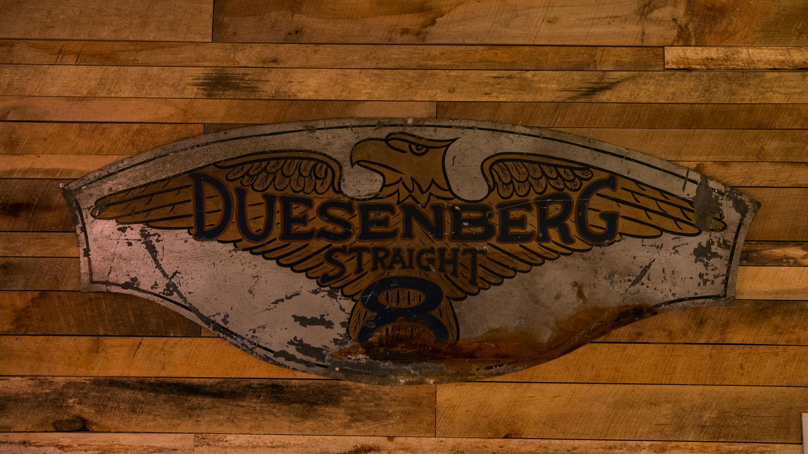 Duesenberg Straight 8 Single-Sided Tin Sign (1 of 7)