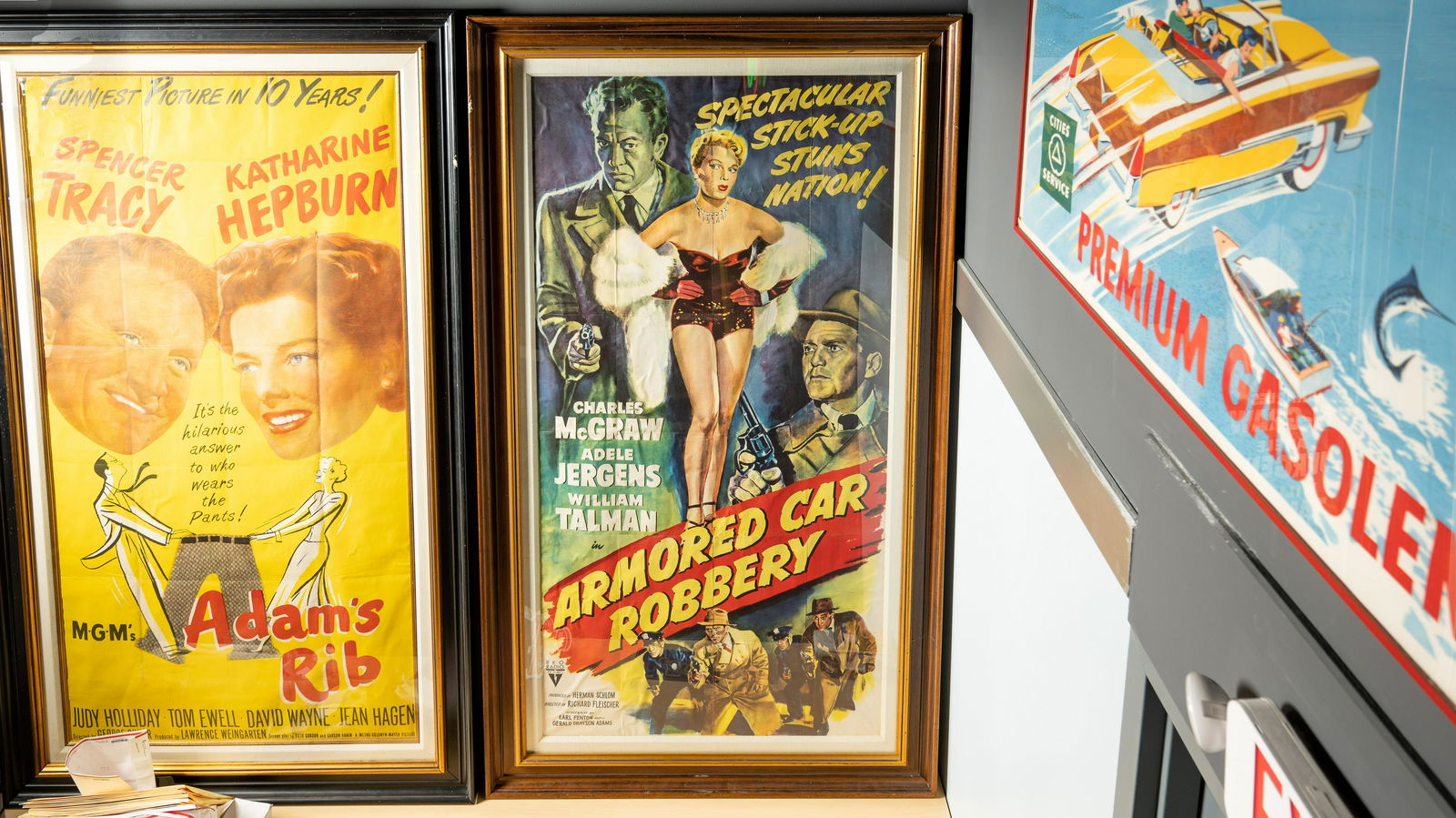 1950 Armored Car Robbery Framed Movie Poster (1 of 4)