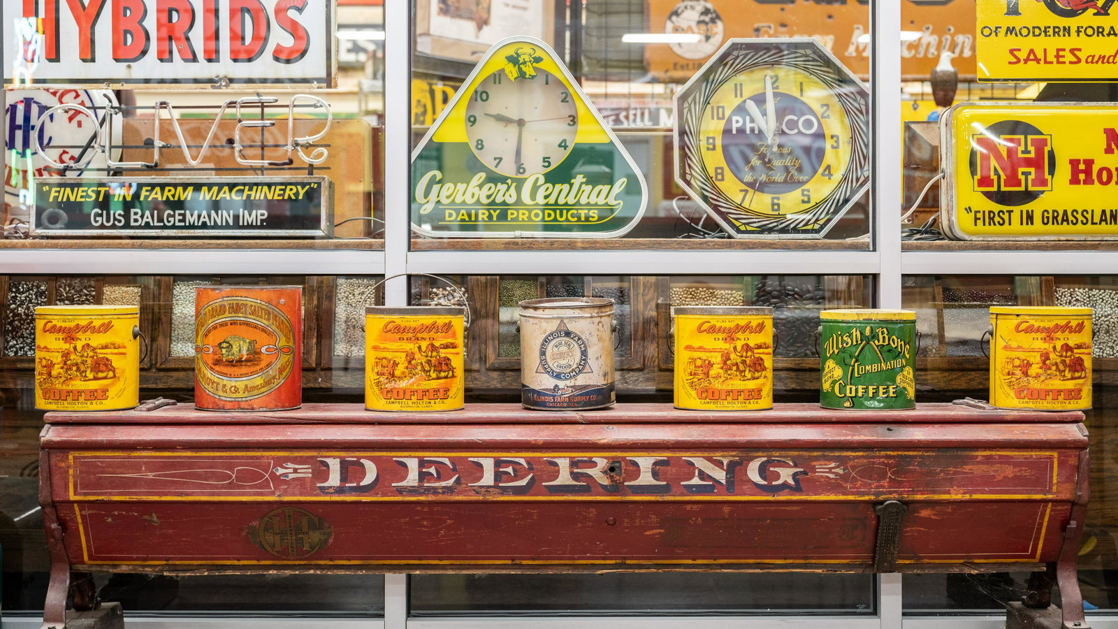 Campbell’s Coffee, Buffalo Brand Peanuts & More Can Set: Lot U432 - Campbell’s Coffee, Buffalo Brand Peanuts & More Can Set HIGHLIGHTS Original* Campbell's Coffee, Campbell Holton & Co., Set of 4 Cans Buffalo Brand Salted Peanuts, E.M. Hoyt & Co. Ames
