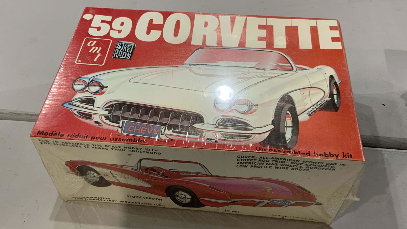 1978 Indy 500 Corvette Pace Car & More Die-Cast Model Cars: Lot U498 - 1978 Indy 500 Corvette Pace Car & More Die-Cast Model Cars HIGHLIGHTS Original* 1978 Indianapolis 500 Corvette Official Pace Car, MPC '53 Corvette, AMT '59 Corvette, AMT '76 Corvette, MPC 1