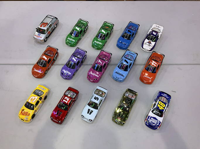 Nascar Die Cast Cars And Coin Banks