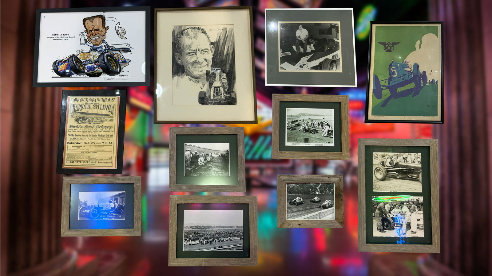 Assorted Racing Framed Prints (1 of 8)