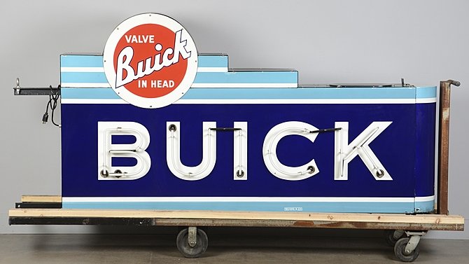 M152 -  Buick Dealership Neon Sign DSPN With (1 of 5)