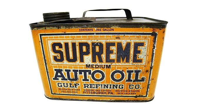 Z429 -  Gulf Supreme Auto Oil One Gallon (1 of 1)
