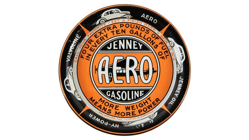 Jenney Aero Gasoline Ashtray 4.25 Inches (1 of 4)