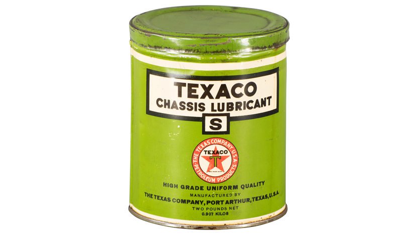 Lot Of 4 Texaco Oil & Grease Cans (1 of 10)