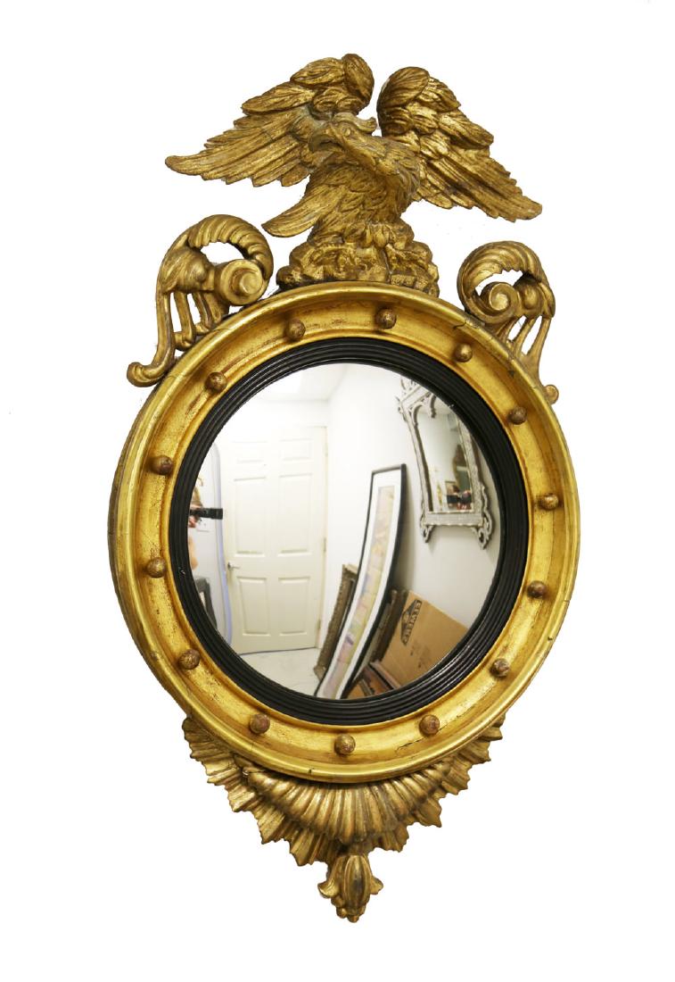 American Federal Convex Mirror, 1820 (1 of 8)