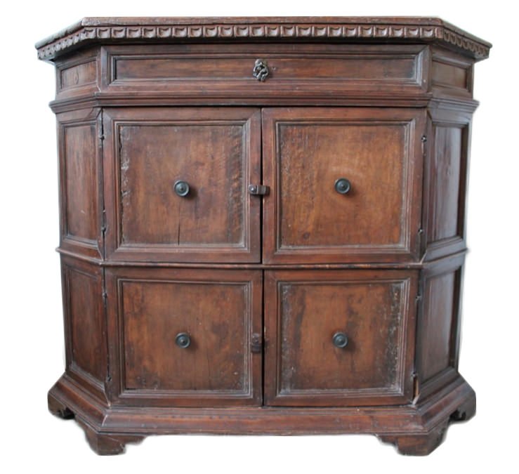 An Italian Baroque Walnut Credenza (1 of 8)