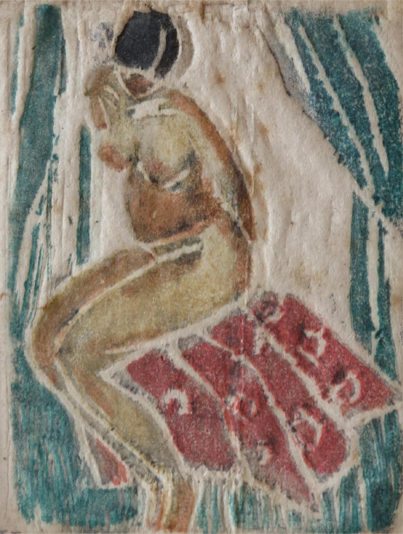 Thomas Furlong (American, 1886-1952) Seated Figure (1 of 5)