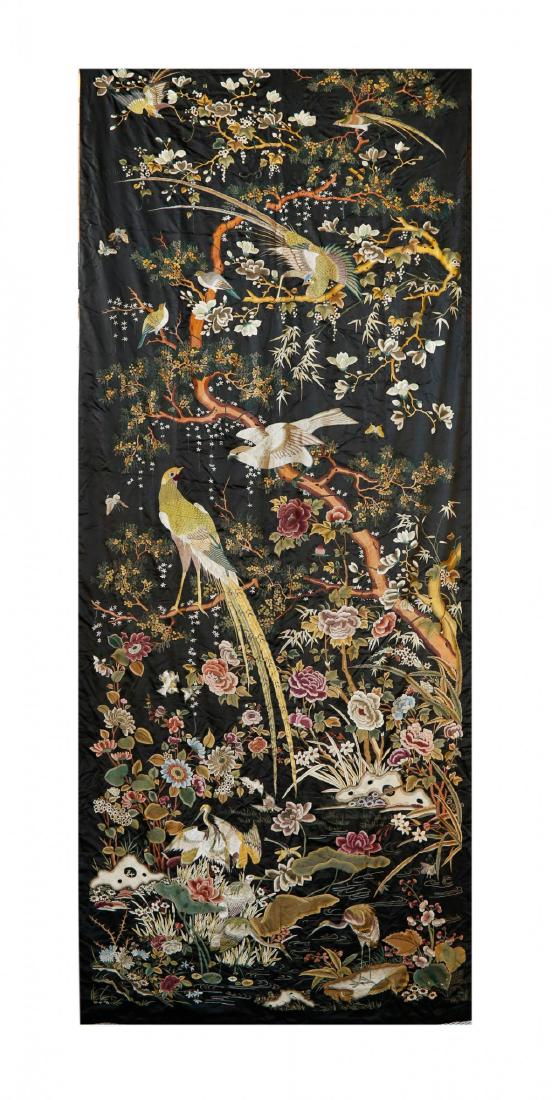 Rare Monumental 19th Century Chinese Embroidery (1 of 9)
