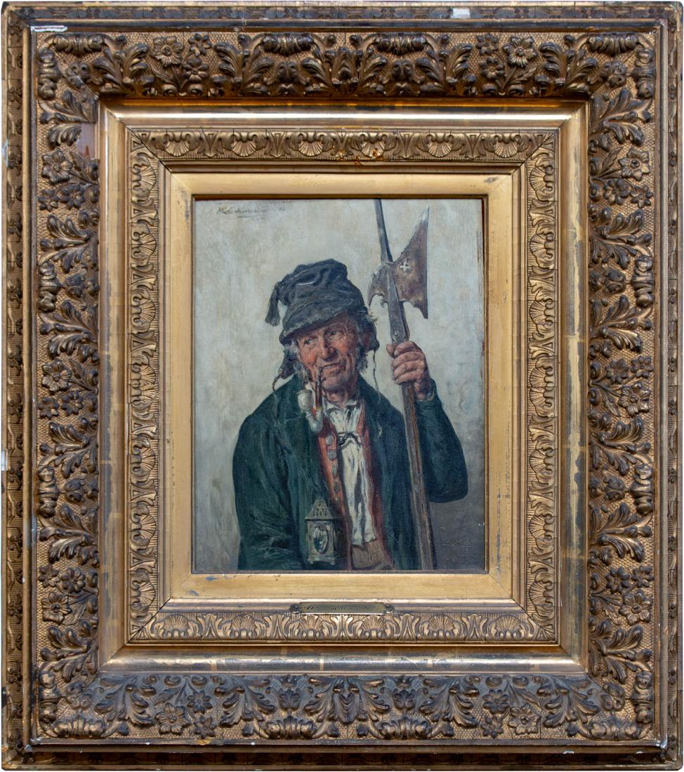 Hugo Kotschenreiter (German, 1854-1908) Night Watch, (1 of 5)