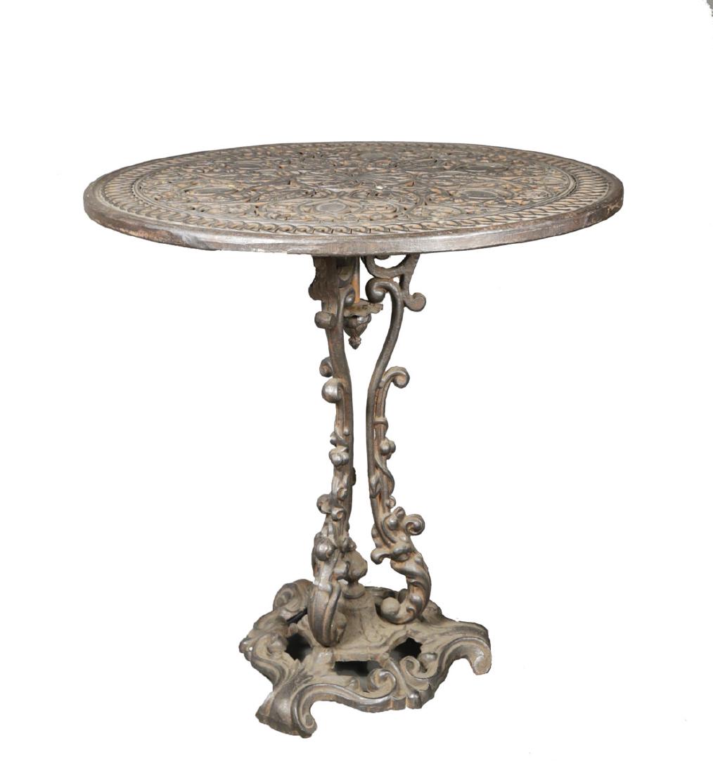 Cast Iron Garden Table, 19th Century (1 of 7)