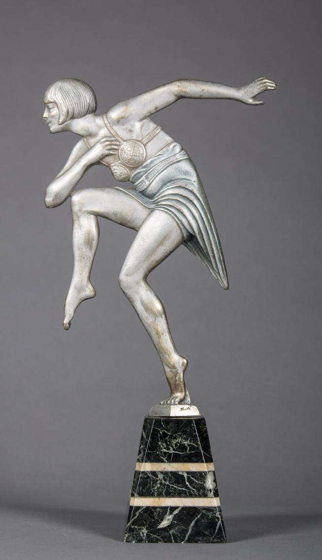 Max Le Verrier (French) Art Deco Dancing Figure (1 of 9)