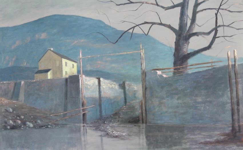 Paul Riba (American 1912 - 1977) Canal Locks (1 of 7)