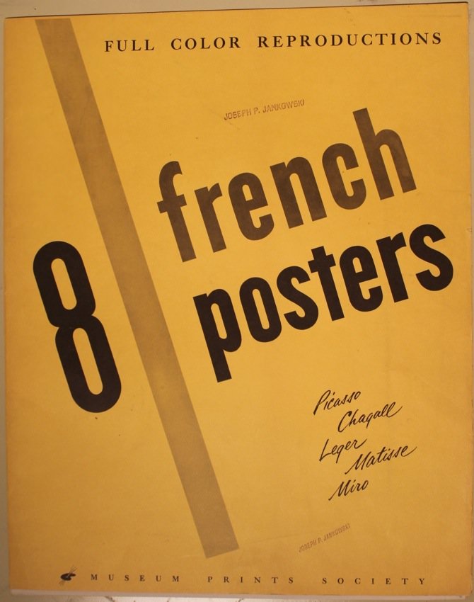 French Poster Portfolio, Seven of Eight French Posters (1 of 7)