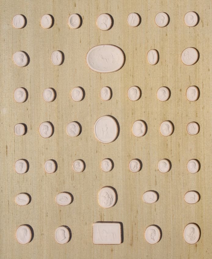 Group of Grand Tour Framed plaster intaglio casts (1 of 6)