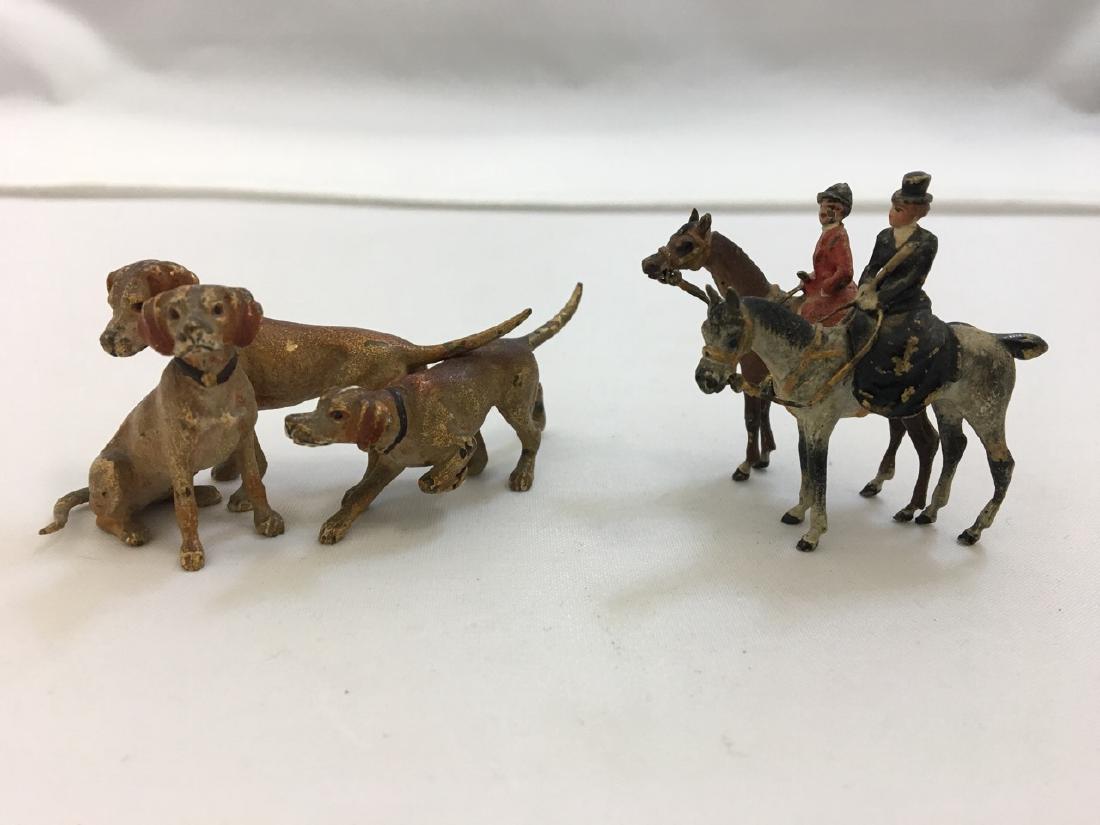 Vienna Bronze Miniature Dogs and Horse (1 of 6)